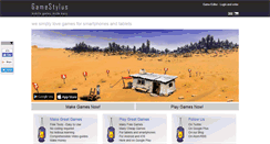 Desktop Screenshot of gamestylus.com